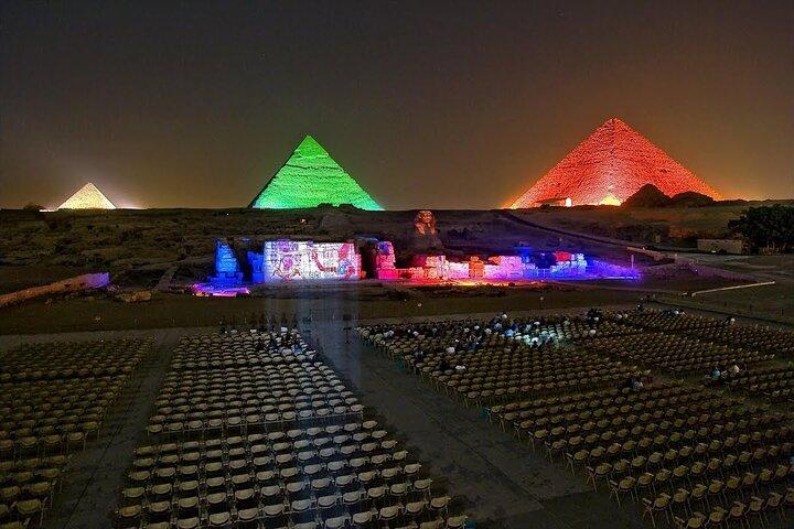 1-Hour Private Giza Pyramids Sound and Light Show