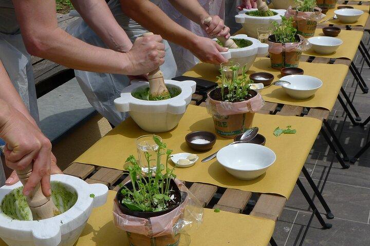 authentic Ligurian pesto lesson