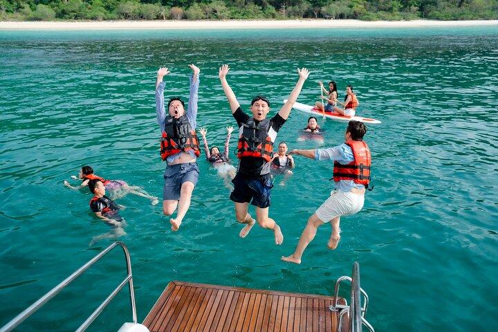 Pattaya: 3 Islands one day trip on Catamaran with Lunch