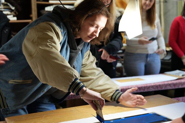 Samurai Sword Training and Katazome Dyeing Experience in Tokyo
