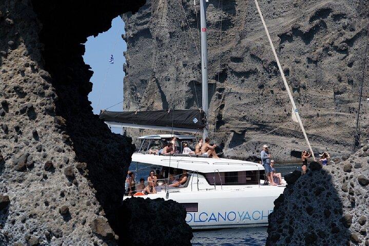 Morning Caldera Cruise with BBQ Meal and Drinks