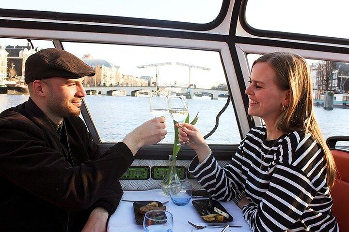 Amsterdam Wine and Cheese Guided Evening Cruise