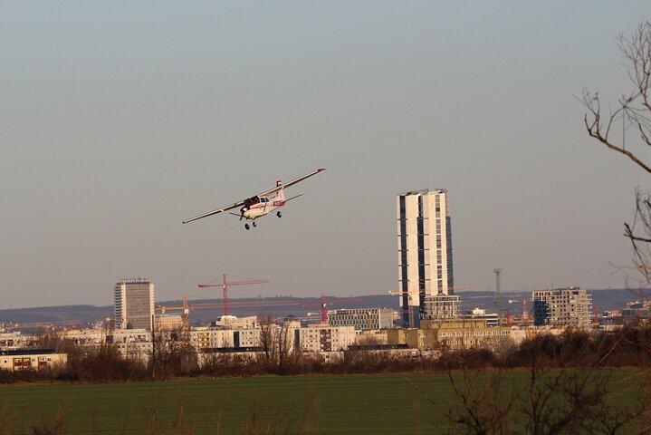Sightseeing flight over Budapest