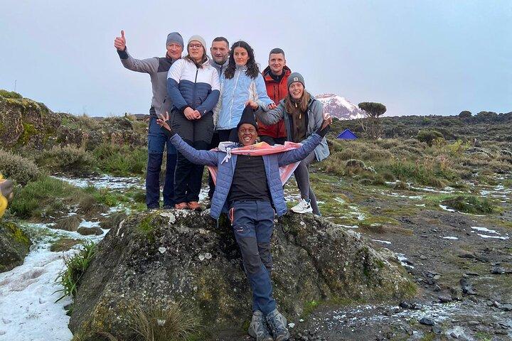9 Day Northern Circuit Route Kilimanjaro Private Expedition