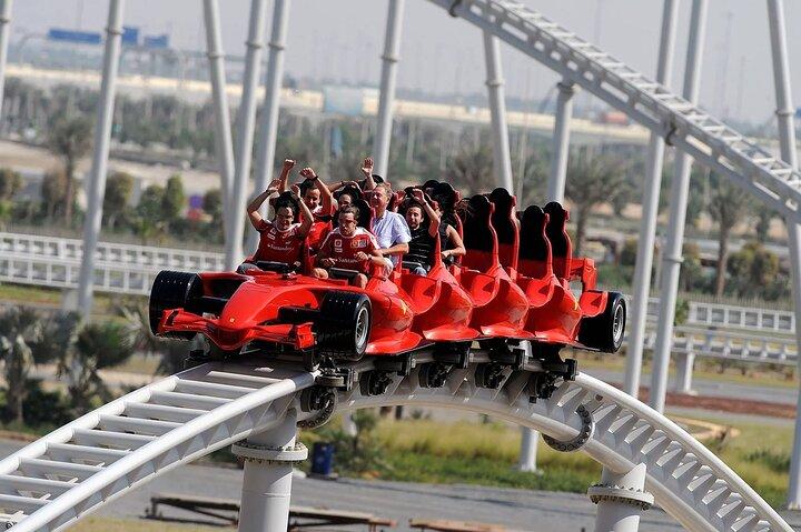 Ferrari World with Fast Track Access , Meal Voucher and Transfer