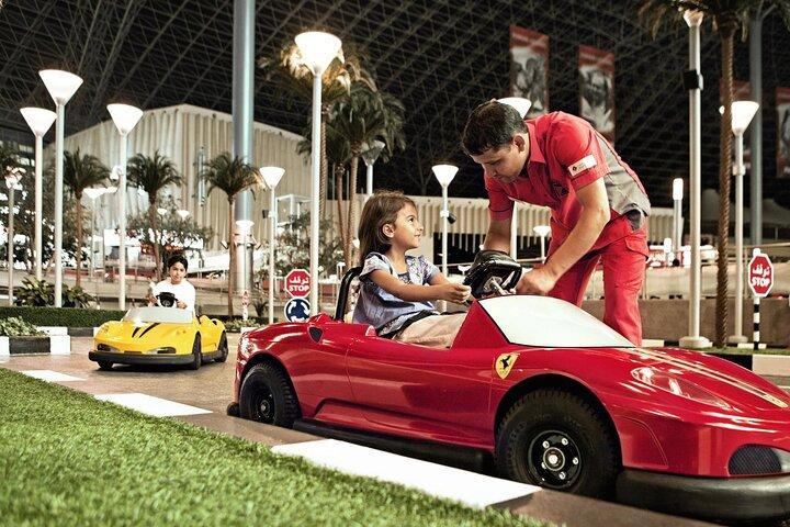 Ferrari World with Fast Track Access , Meal Voucher and Transfer