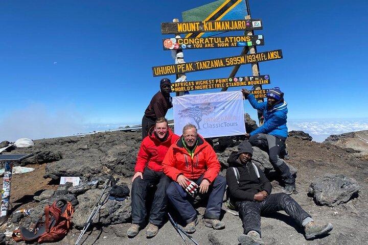 5 Day Kilimanjaro Climb Through Marangu Route with Huts