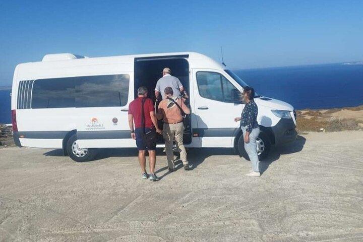 Private Arrival Transfer from Airport and Port to Mykonos Hotels