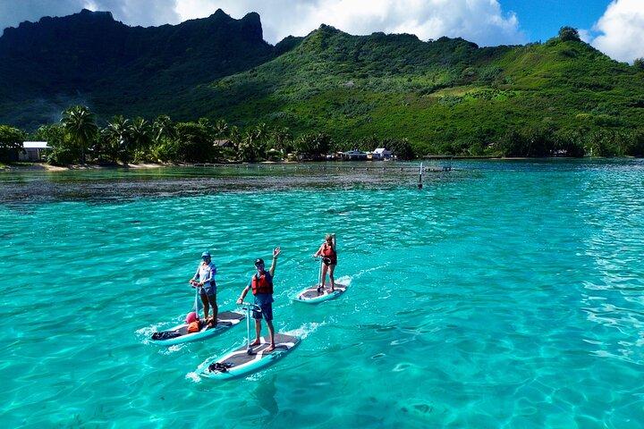 Private Excursion with E-Board in Moorea with snorkeling