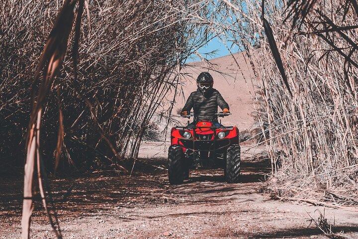 Quad Biking In The Rocky Desert of Agafay