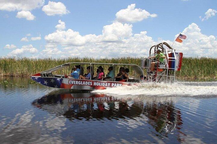 Everglades Airboat Adventure with Hotel Transport from Miami