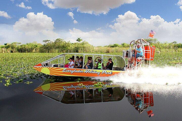 Miami and Everglades Adventure: Airboat & Bay Cruise Combo