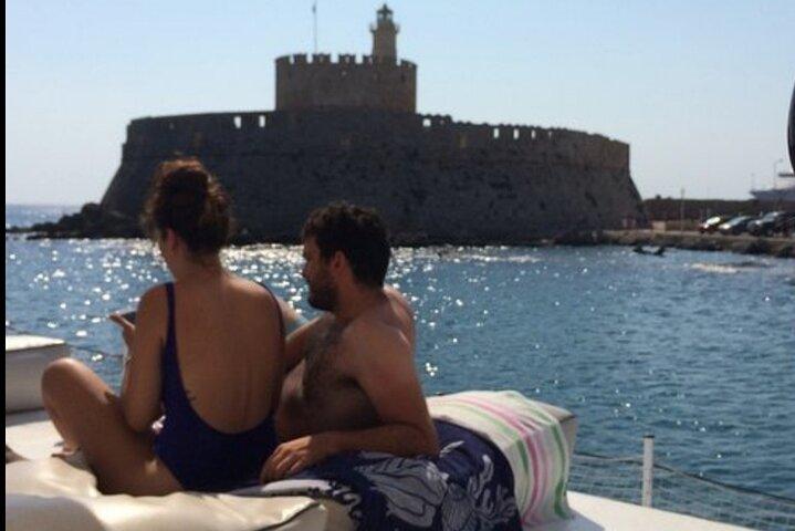 Rhodes Exclusive Sunset tour Cocktail Open bar Gourmet Live Music