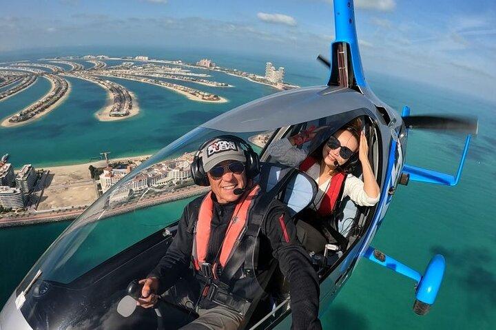 Dubai Gyrocopter Flight 20 Minutes