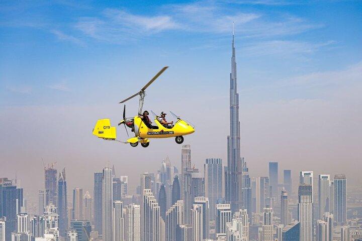 Dubai Gyrocopter Flight 20 Minutes