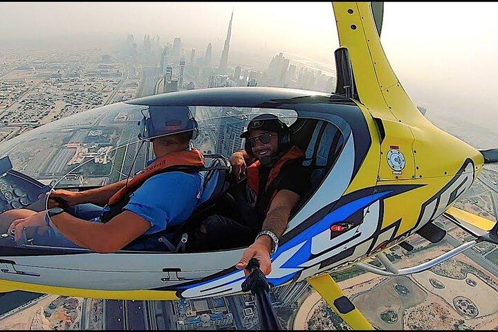 Dubai Gyrocopter Flight 20 Minutes