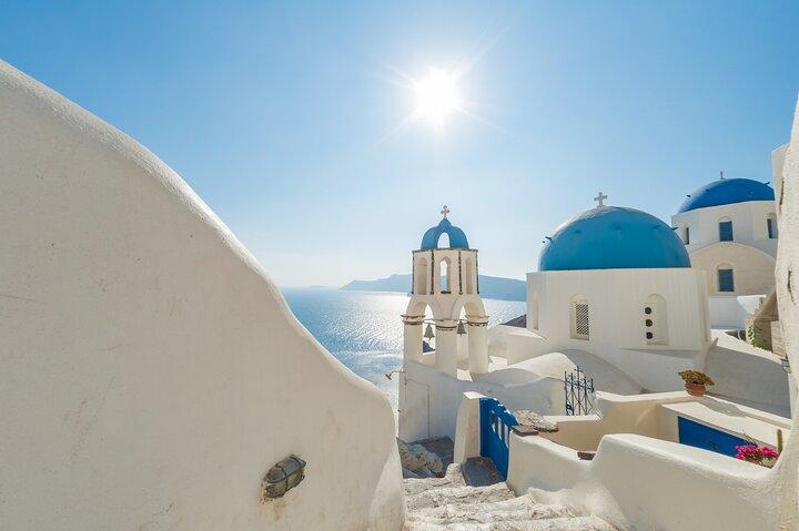 Private Half day - Best of Santorini and Wine Tasting tour