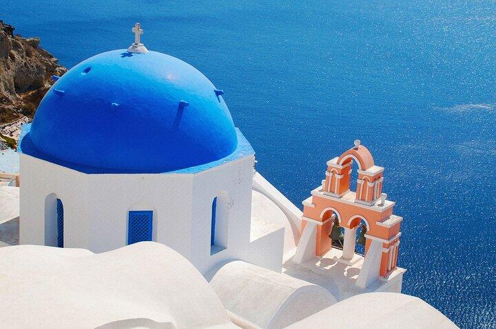 Private Half day - Best of Santorini and Wine Tasting tour