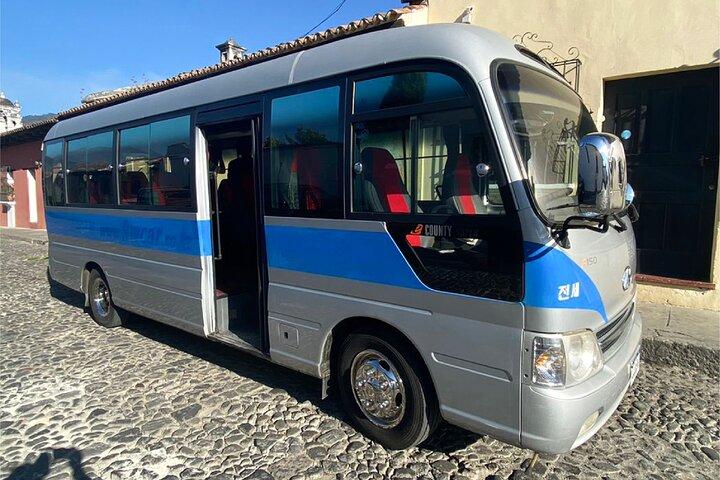 Shared Transportation from Guatemala City to Antigua