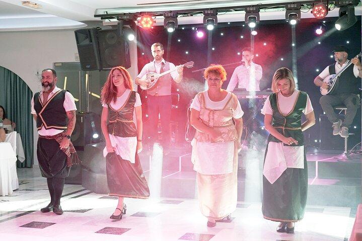 Traditional Greek Night live Music & Dinner Show in Santorini