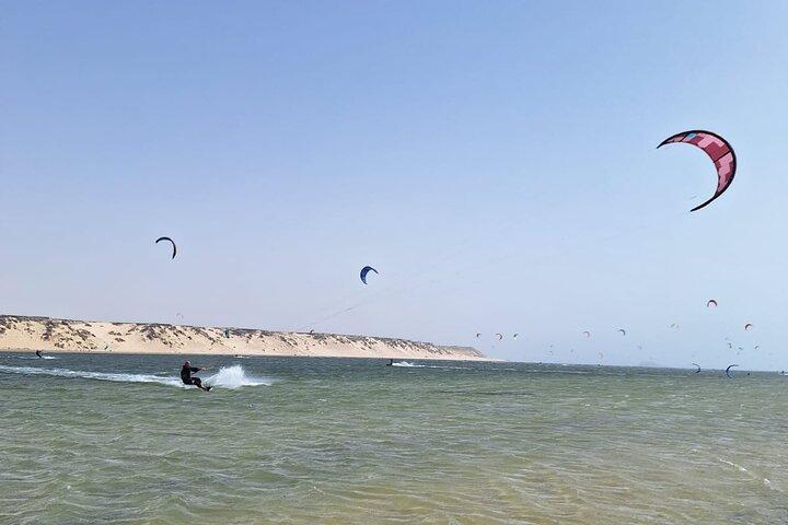 Luxury Kitesurf Safari in Dakhla Morocco | 4x4 Pickup & IKO Coach