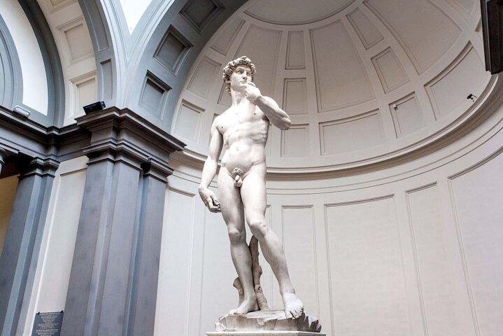 Florence Accademia and Uffizi Tickets with Multilingual Audio App