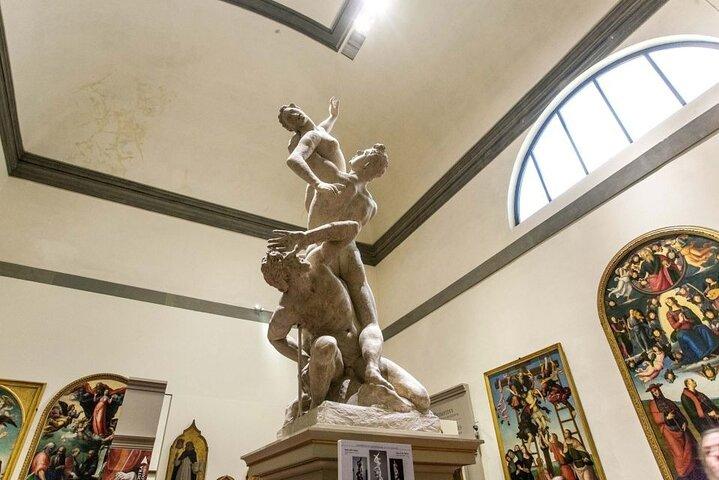 Florence Accademia and Uffizi Tickets with Multilingual Audio App