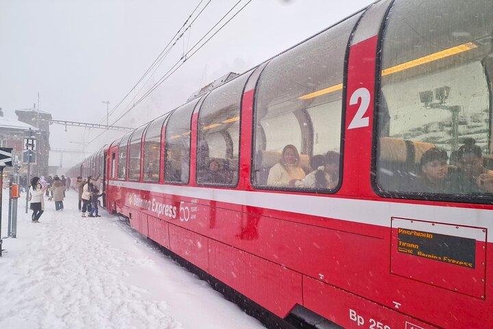 From Como: Day trip to St. Moritz & Panoramic Bernina Express
