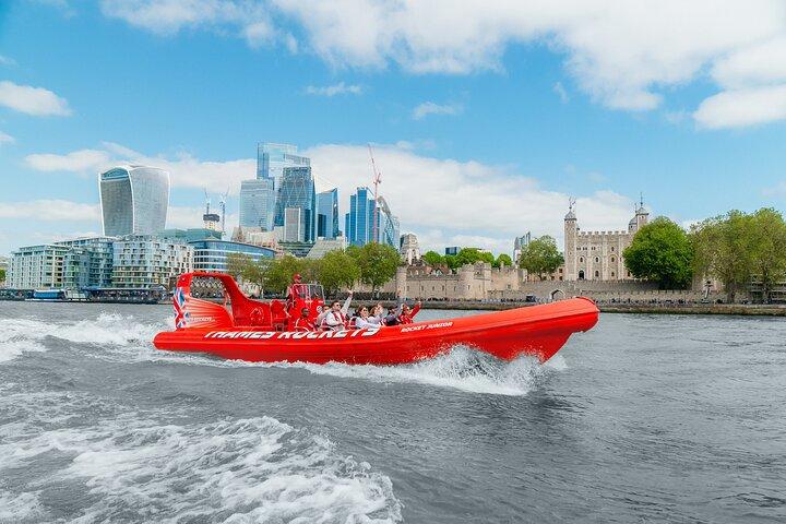 Thames High-Speed Zone Speedboat in London