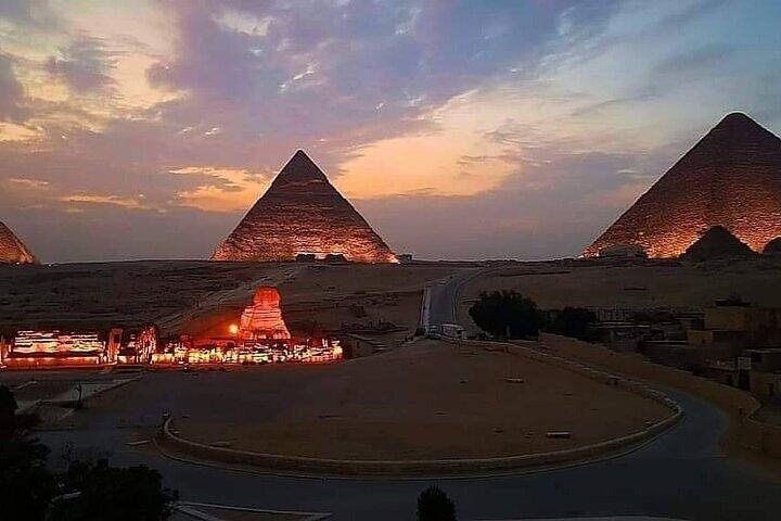 Sound And Light Show in Giza with Dinner on Pyramid View Roof Top