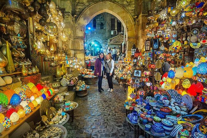 Old Cairo Tour: Khan El Khalili, Shops, Al-Muizz Street & Mosque