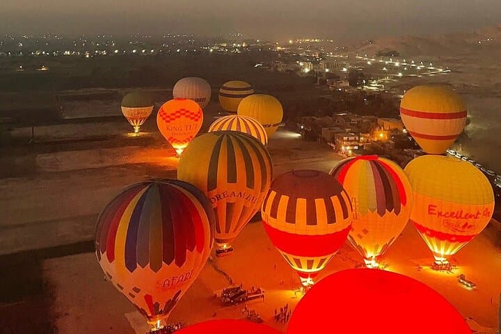 Adventure Hot Air Balloon Ride Tour in Luxor