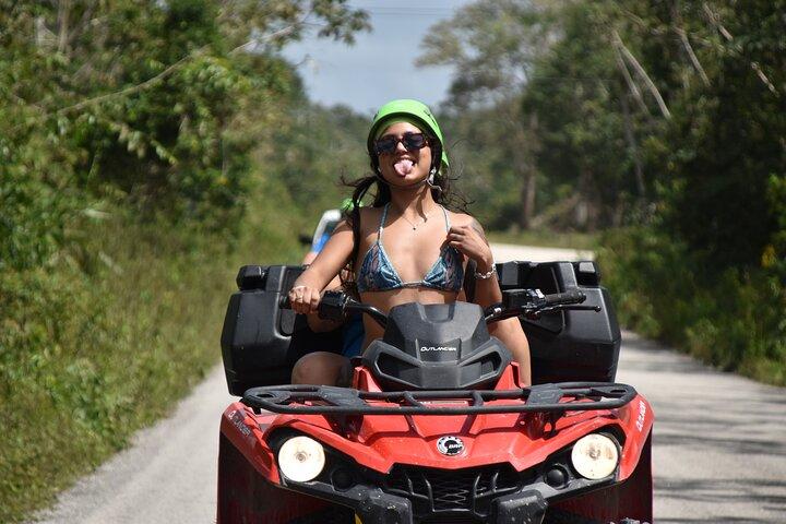 Cancun Adrenaline Rush; ATV, Zipline and Cenote discovery