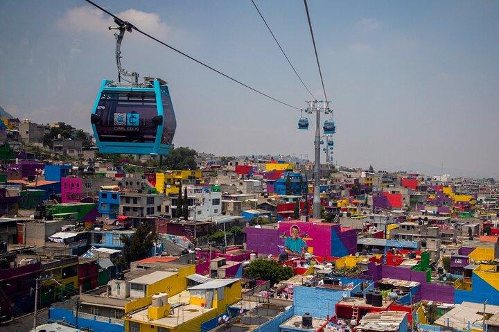Travel by Cable Car in Mexico City-Iztapalapa