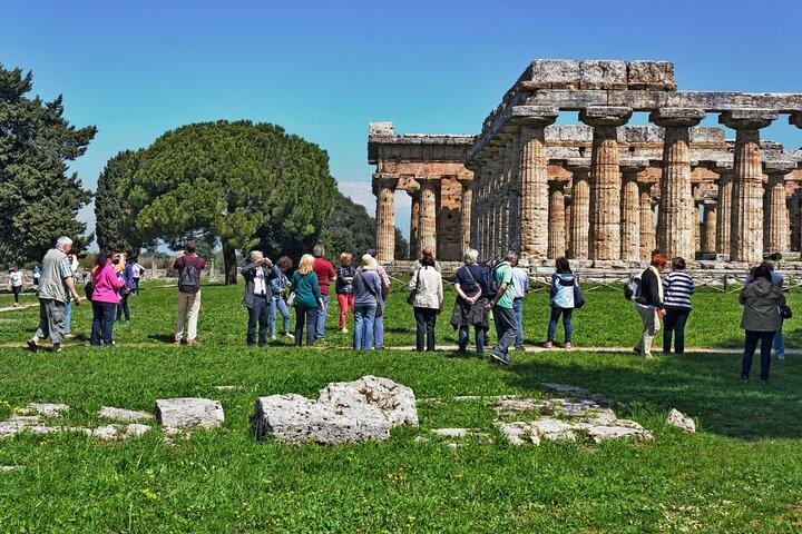 UNESCO Paestum Greek Temples & Buffalo Mozzarella from Naples