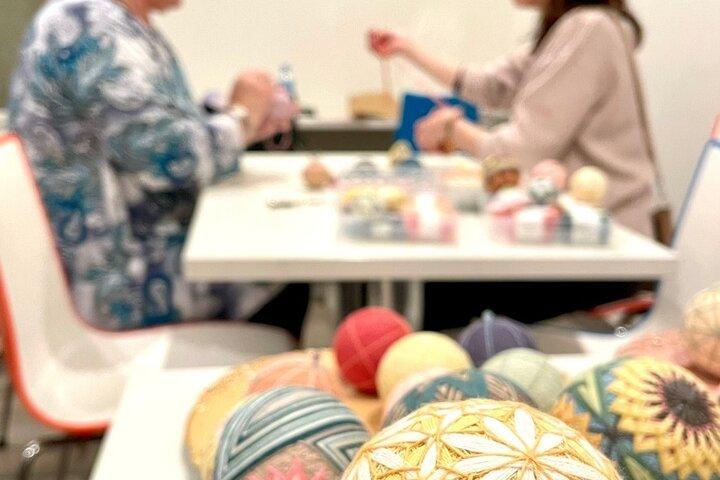 Lets make a Japanese hand craft Temari embroidered ball