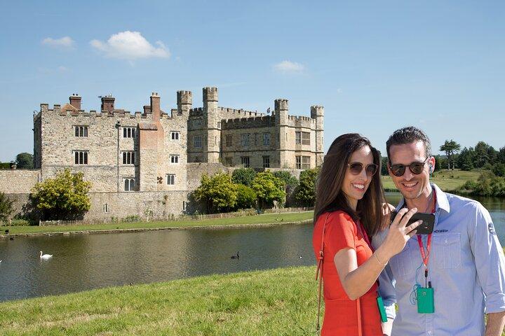 Leeds Castle Canterbury and Dover Private Tour from London