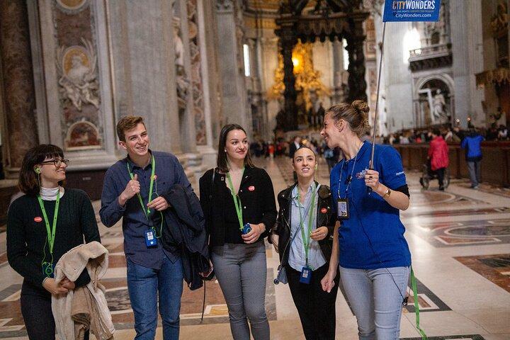 St. Peter's Basilica Reserved Entrance Tour + Castel Sant’Angelo