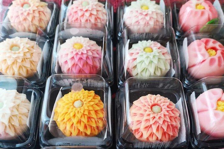 Nerikiri and Matcha Making Class in Kyoto