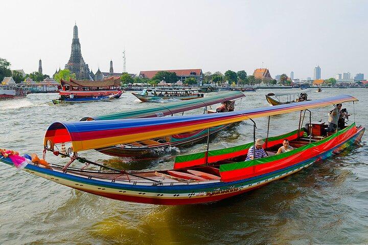 Bangkok Best Canal Tour : Wat Paknam, Artist's House & Flower Art