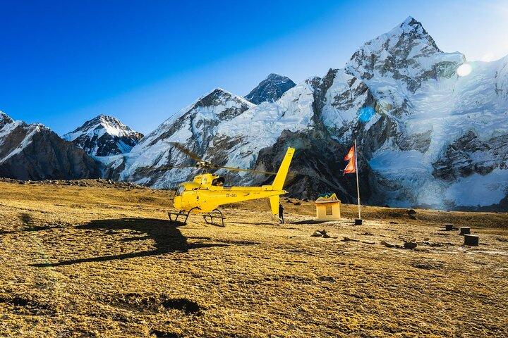 Everest Base Camp helicopter tour with landing