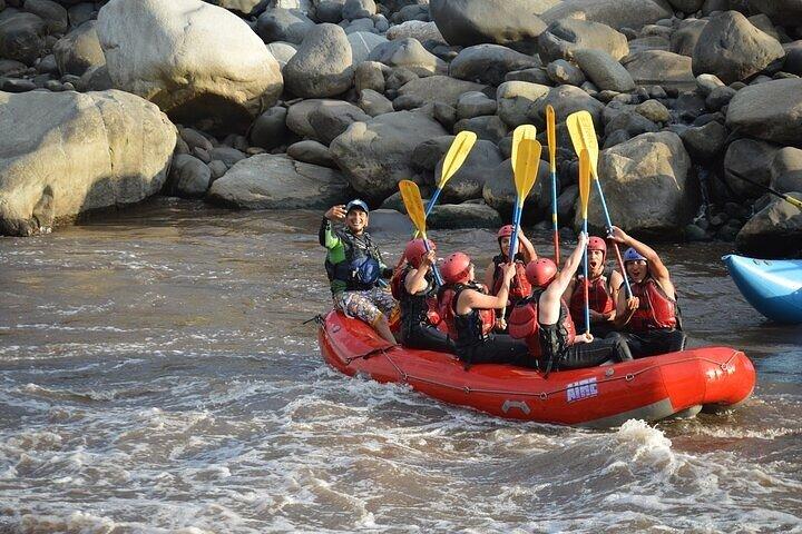 Rafting in Baños de Agua Santa in Ecuador