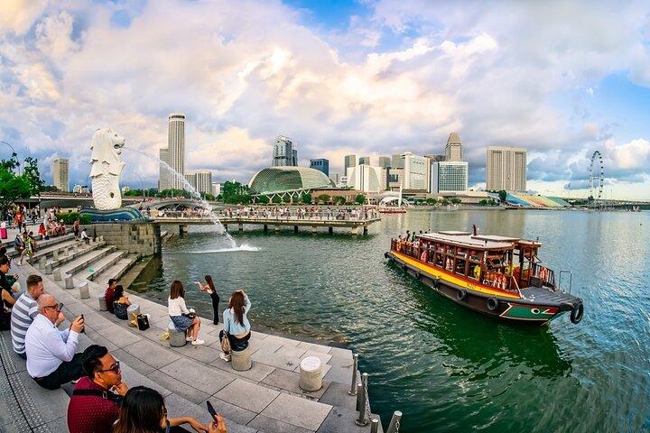 Singapore in Motion: Flyer, River and Garden
