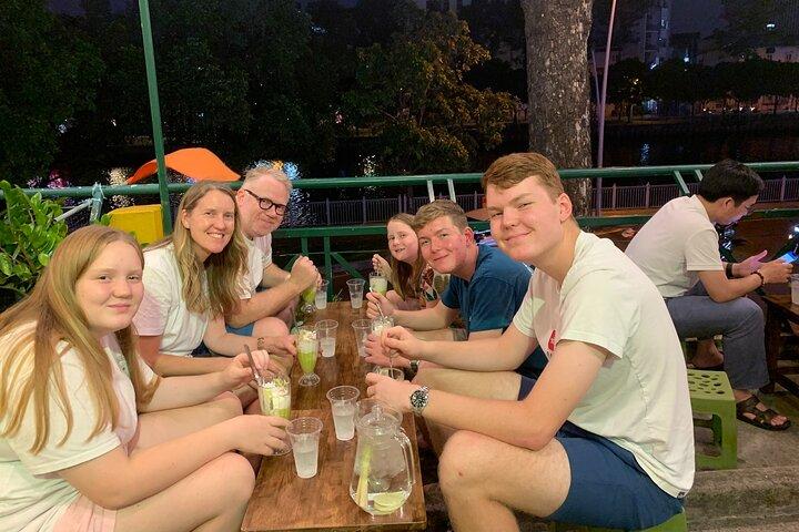 4 Hours Saigon Jeep Street Food Nightlife Tour Experience