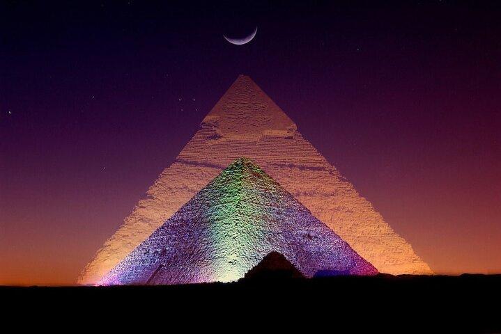Sound and Light Show of Pyramids in Cairo with Private Transfer