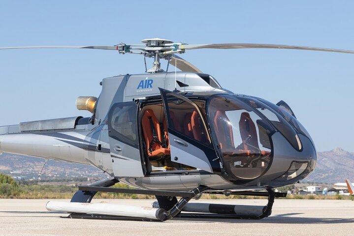 Santorini to Mykonos Helicopter Transfer