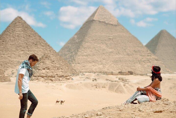 Tour of Giza Pyramids, Memphis City, Sakkara Pyramid in Cairo