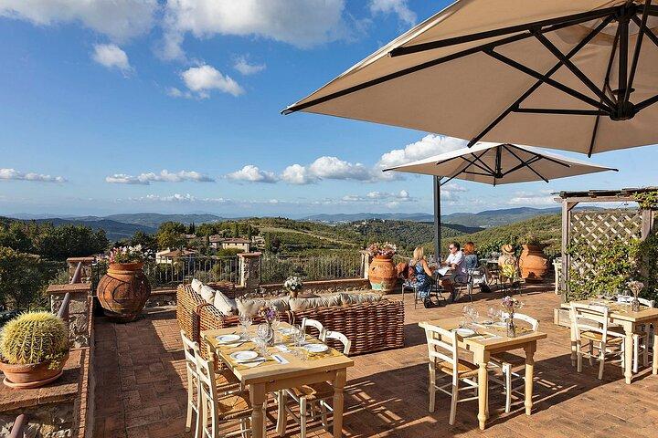 Chianti tour on road 222, and visits to Chianti wineries