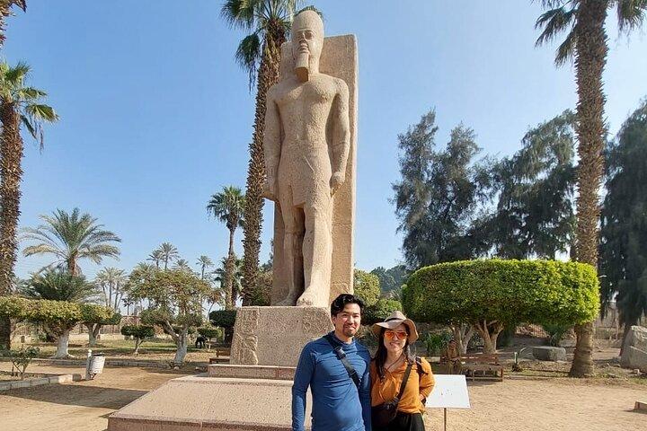 Grand Egyptian Museum & Saqqara & Memphis & Lunch Private Tour