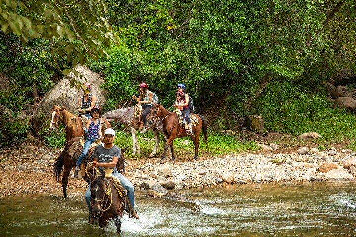 Combo Horseback Riding in Vallarta with ATV and Ziplines.